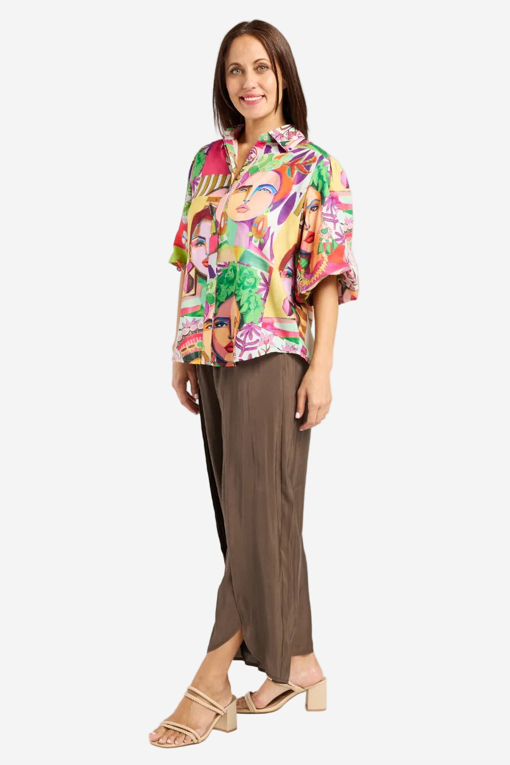 SEDUCE LANI BLOUSE - PORTRAIT - THE VOGUE STORE