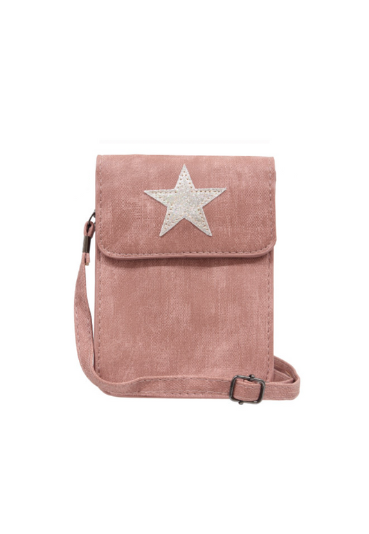 SASSY DUCK STAR X BODY POUCH - BLUSH - THE VOGUE STORE