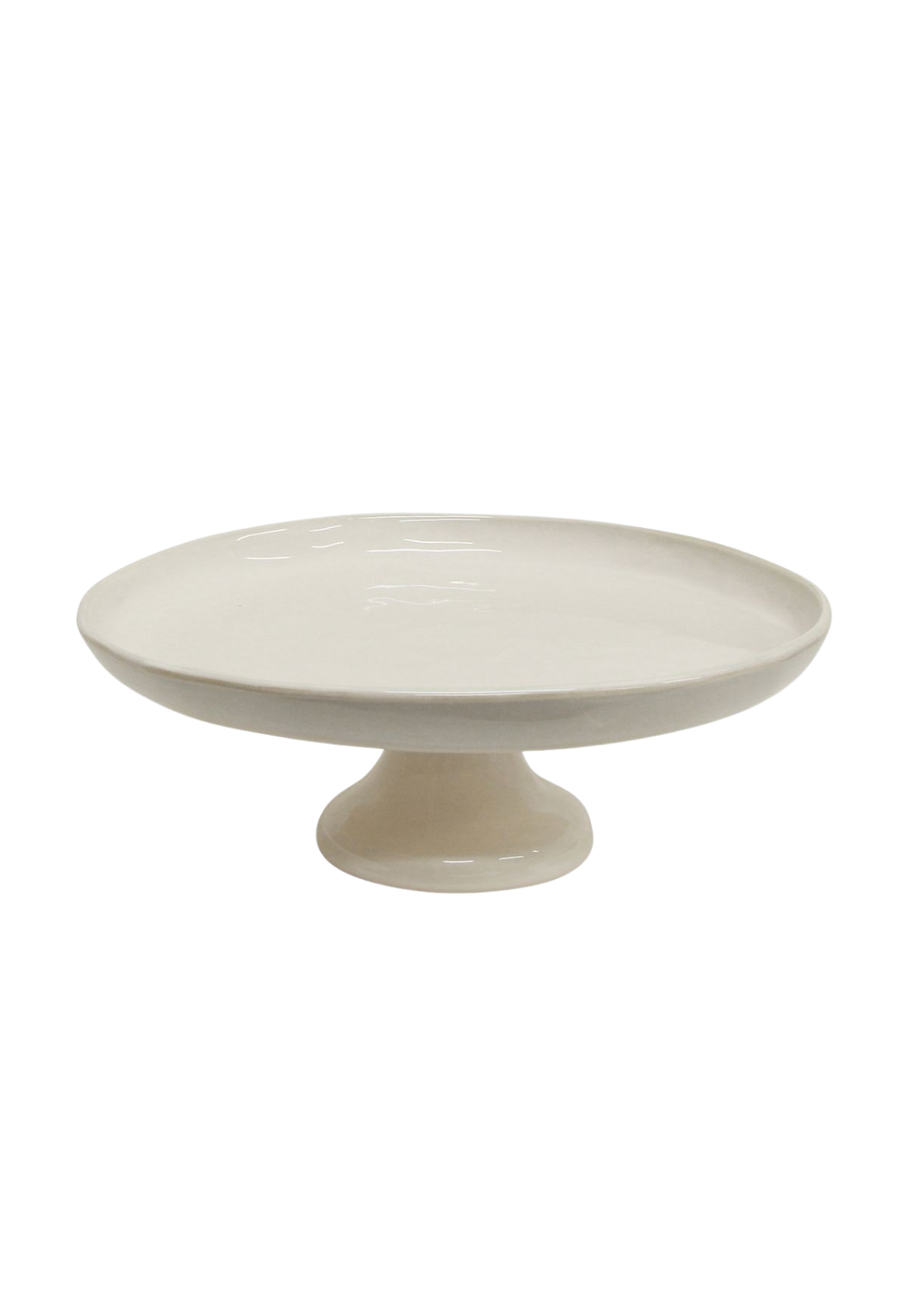 FRENCH COUNTRY FRANCO RUSTIC WHITE CAKE STAND - THE VOGUE STORE