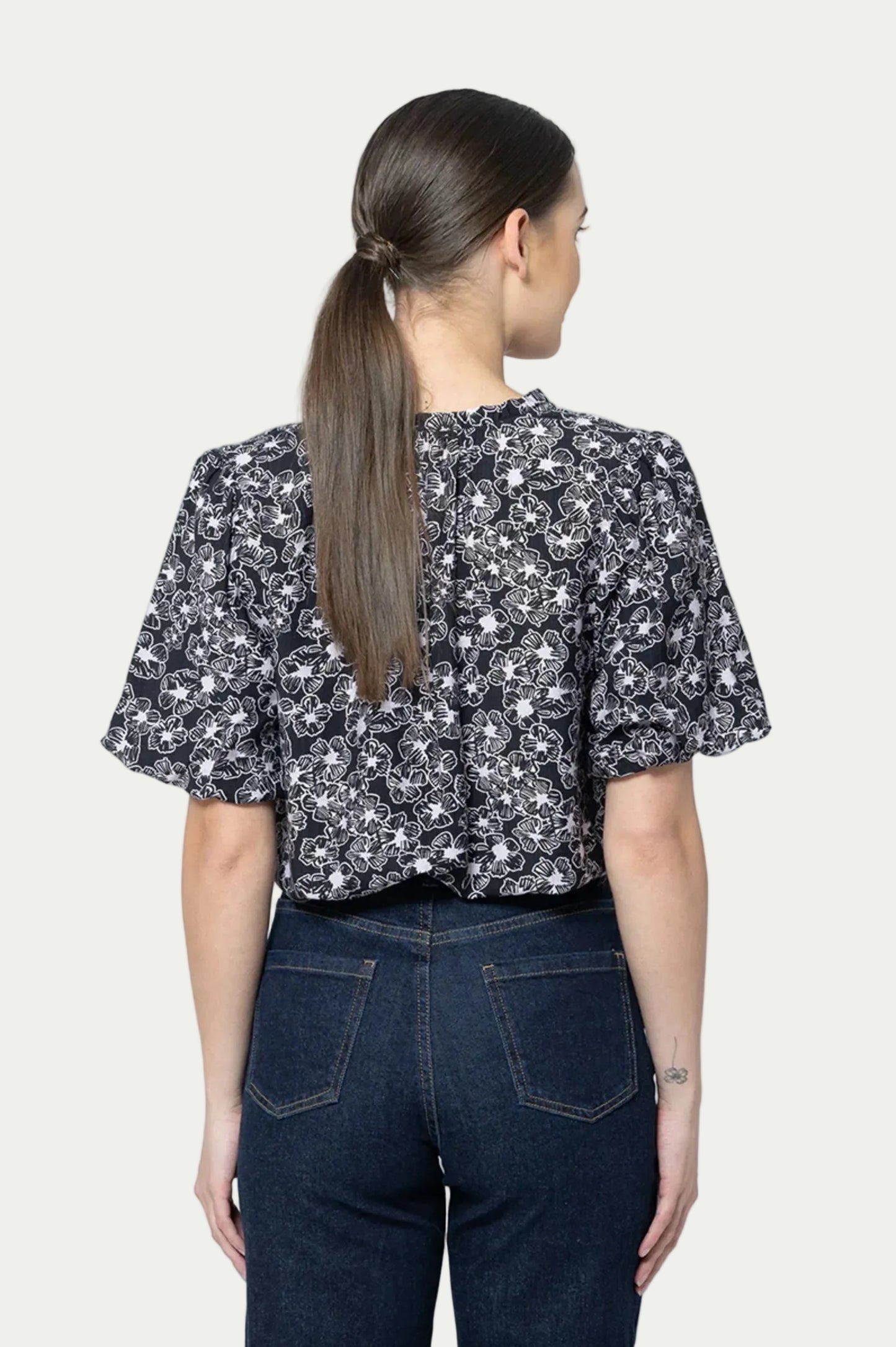 SEEKING LOLA TREASURE TOP - PETAL SKETCH - THE VOGUE STORE