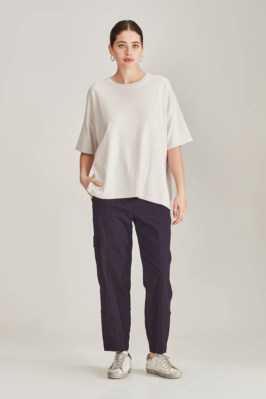 SILLS RALPH PANT - NAVY - THE VOGUE STORE