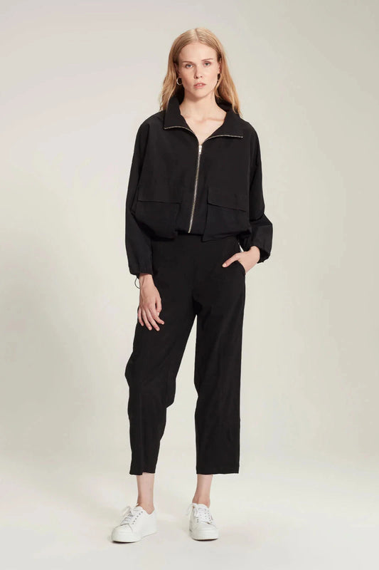 SILLS RALPH SUMMER PANT - BLACK - THE VOGUE STORE