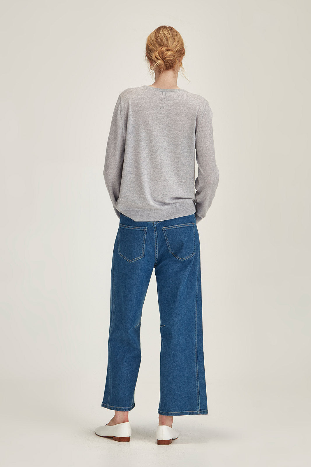 SILLS BRANWELL JEAN - MID WASH BLUE - THE VOGUE STORE
