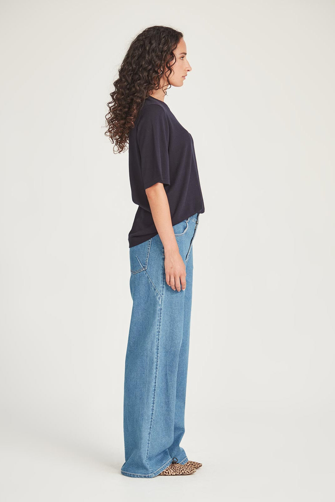 SILLS MADISON DENIM JEAN - MID WASH - THE VOGUE STORE