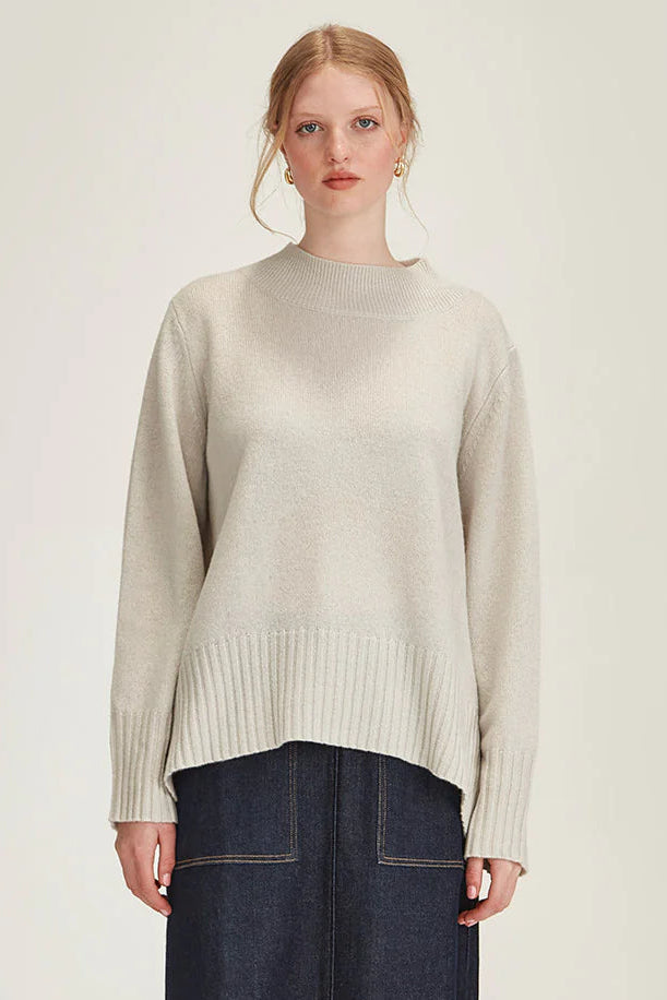 SILLS REI MERINO SWEATER - VAPOUR - THE VOGUE STORE