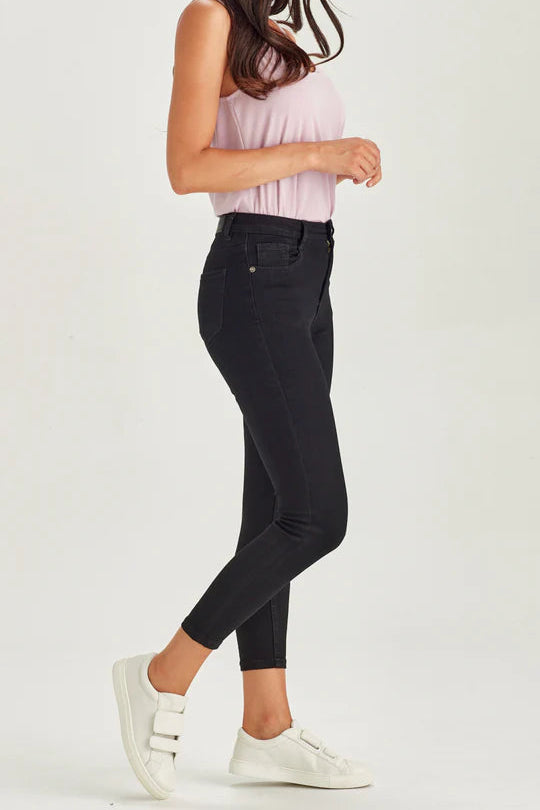 JUNKFOOD SLIP SHORT STUFF - BLACK - THE VOGUE STORE