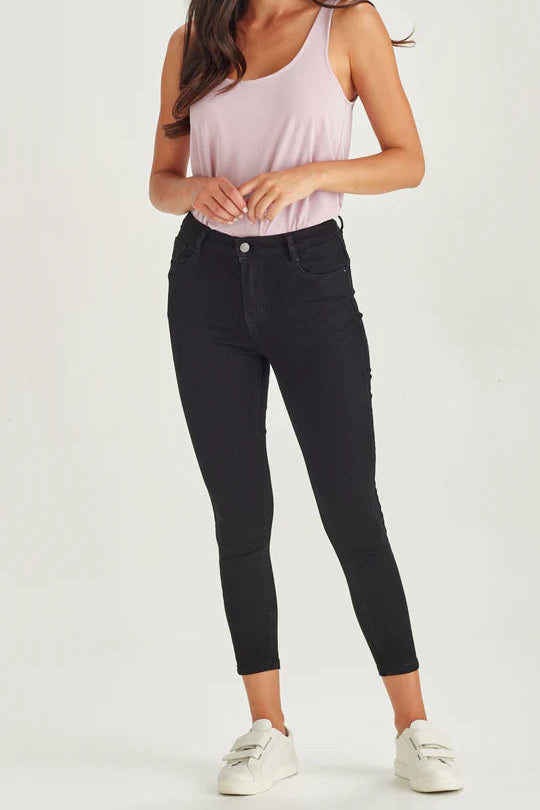 JUNKFOOD SLIP SHORT STUFF - BLACK - THE VOGUE STORE