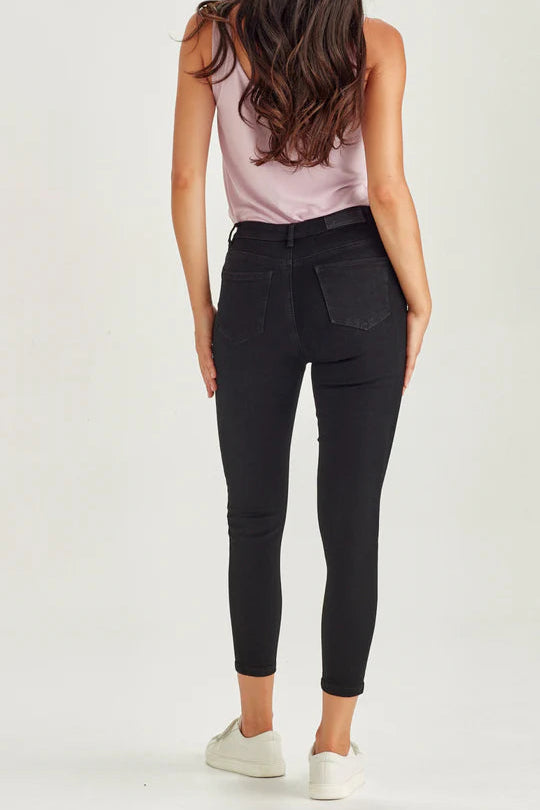 JUNKFOOD SLIP SHORT STUFF - BLACK - THE VOGUE STORE