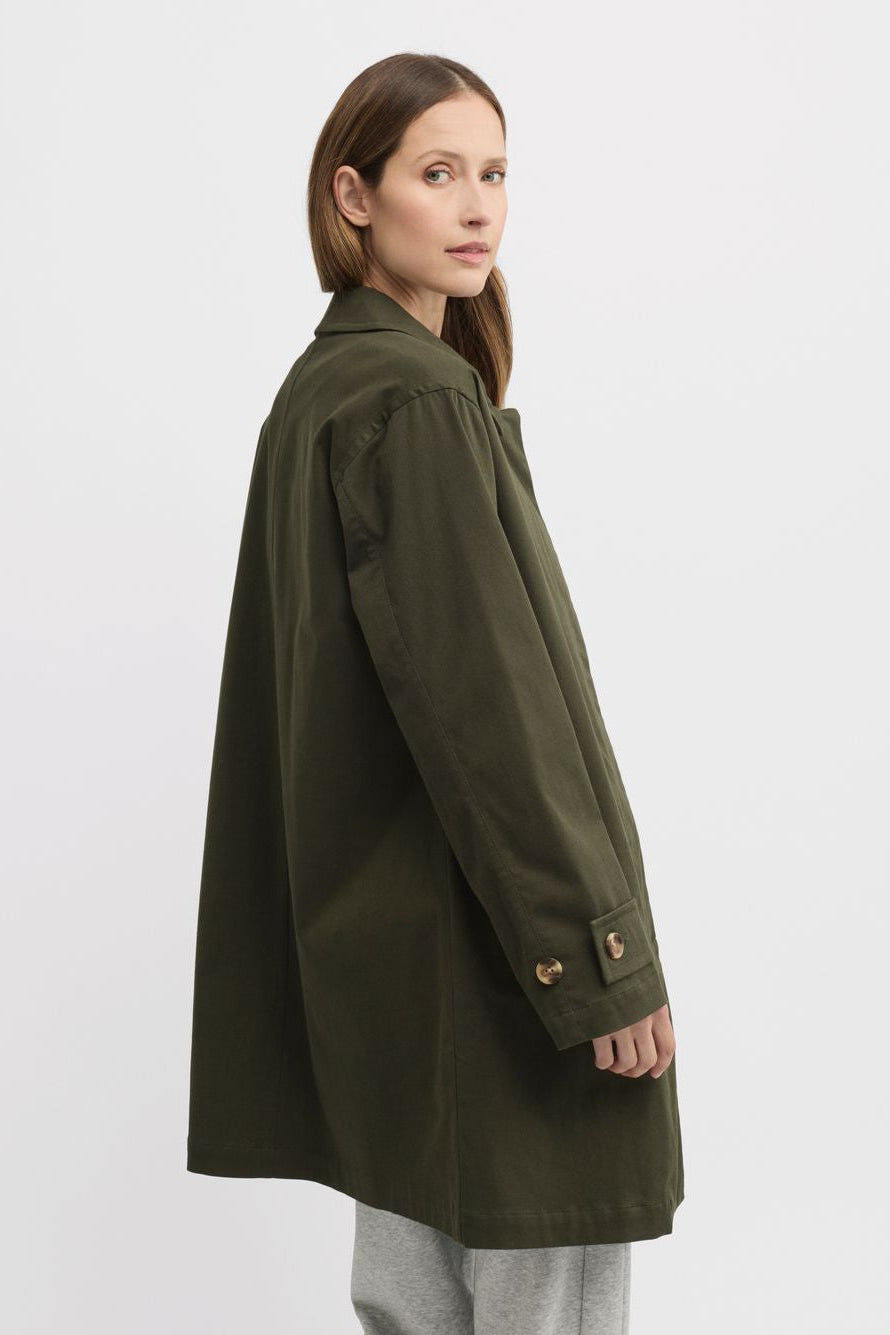YARRA TRAIL NOVA COAT - LODEN - THE VOGUE STORE