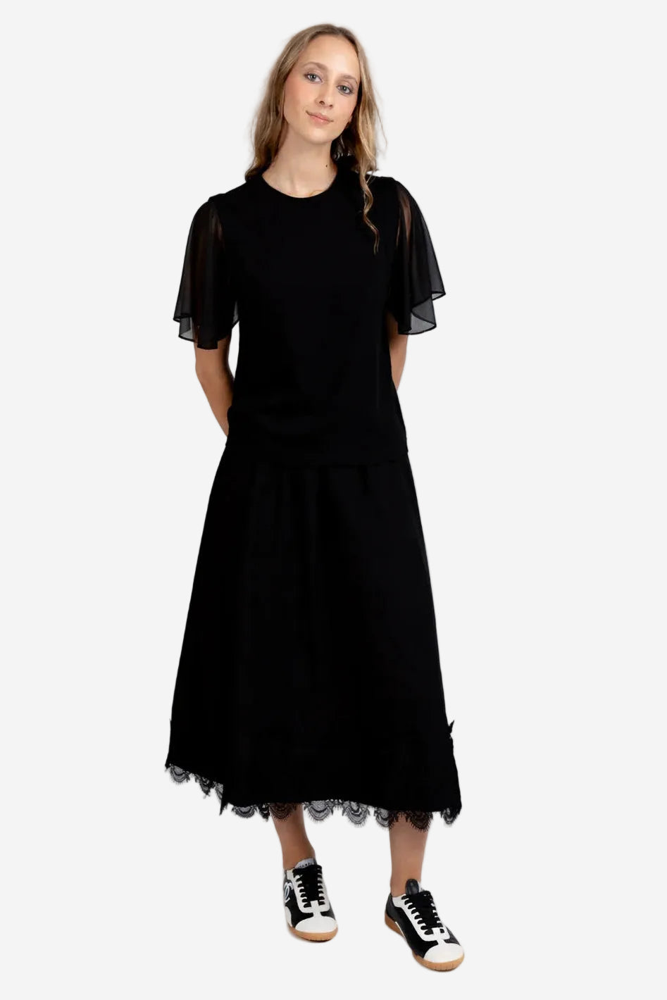FEDERATION STAGE TEE - BLACK - THE VOGUE STORE