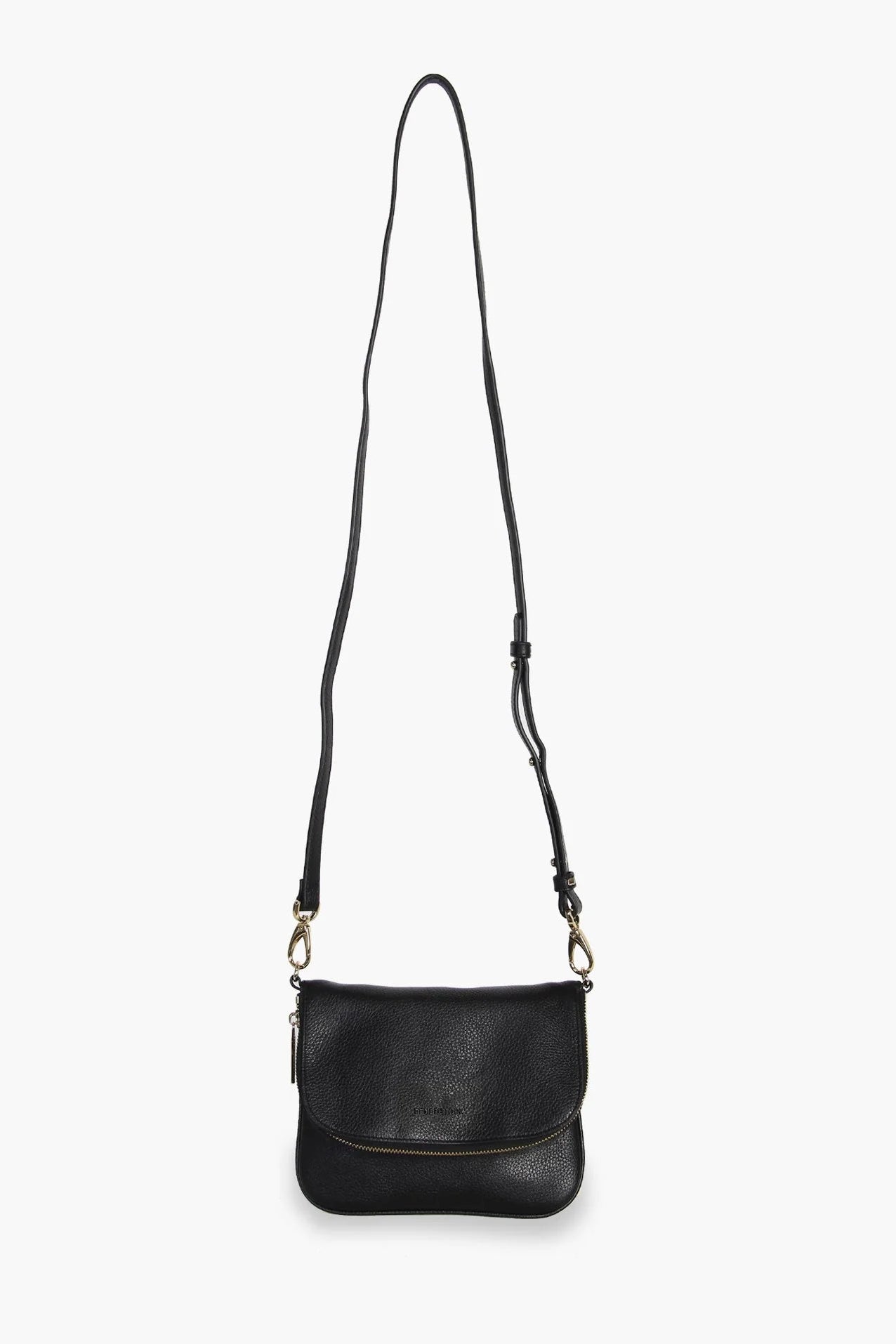 FEDERATION TAKE ME BAG - BLACK/GOLD - THE VOGUE STORE