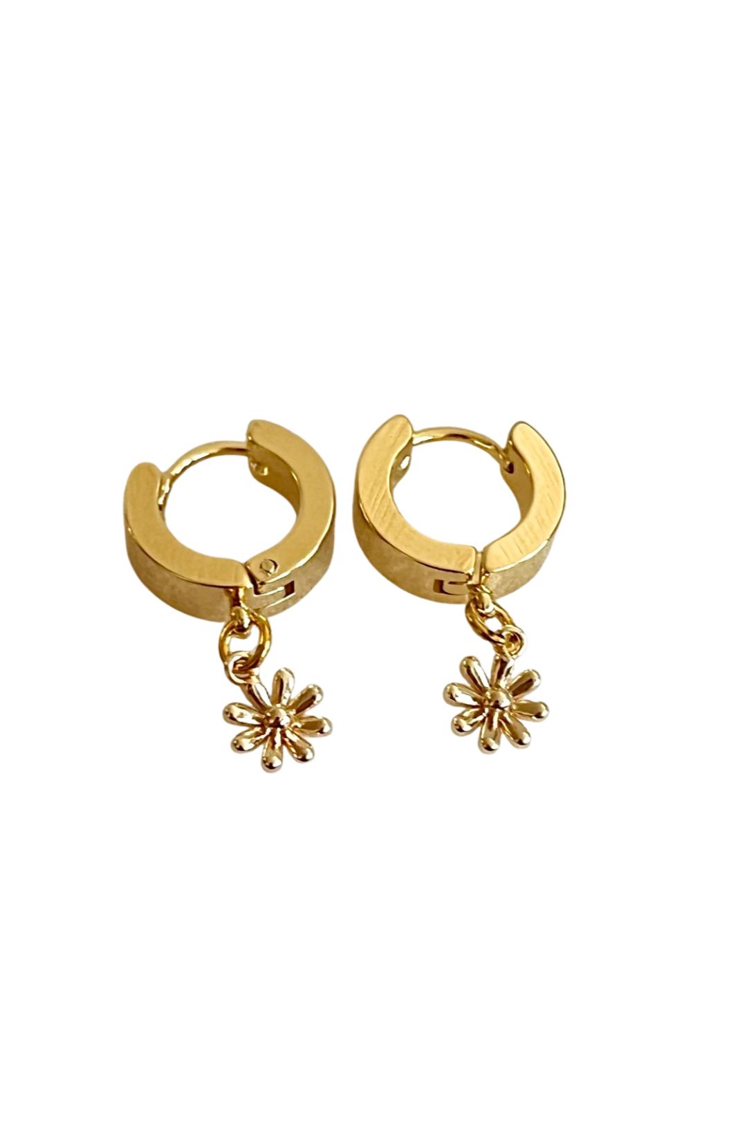 PENNY FOGGO TEENY GOLD DAISY HUGGIES - THE VOGUE STORE