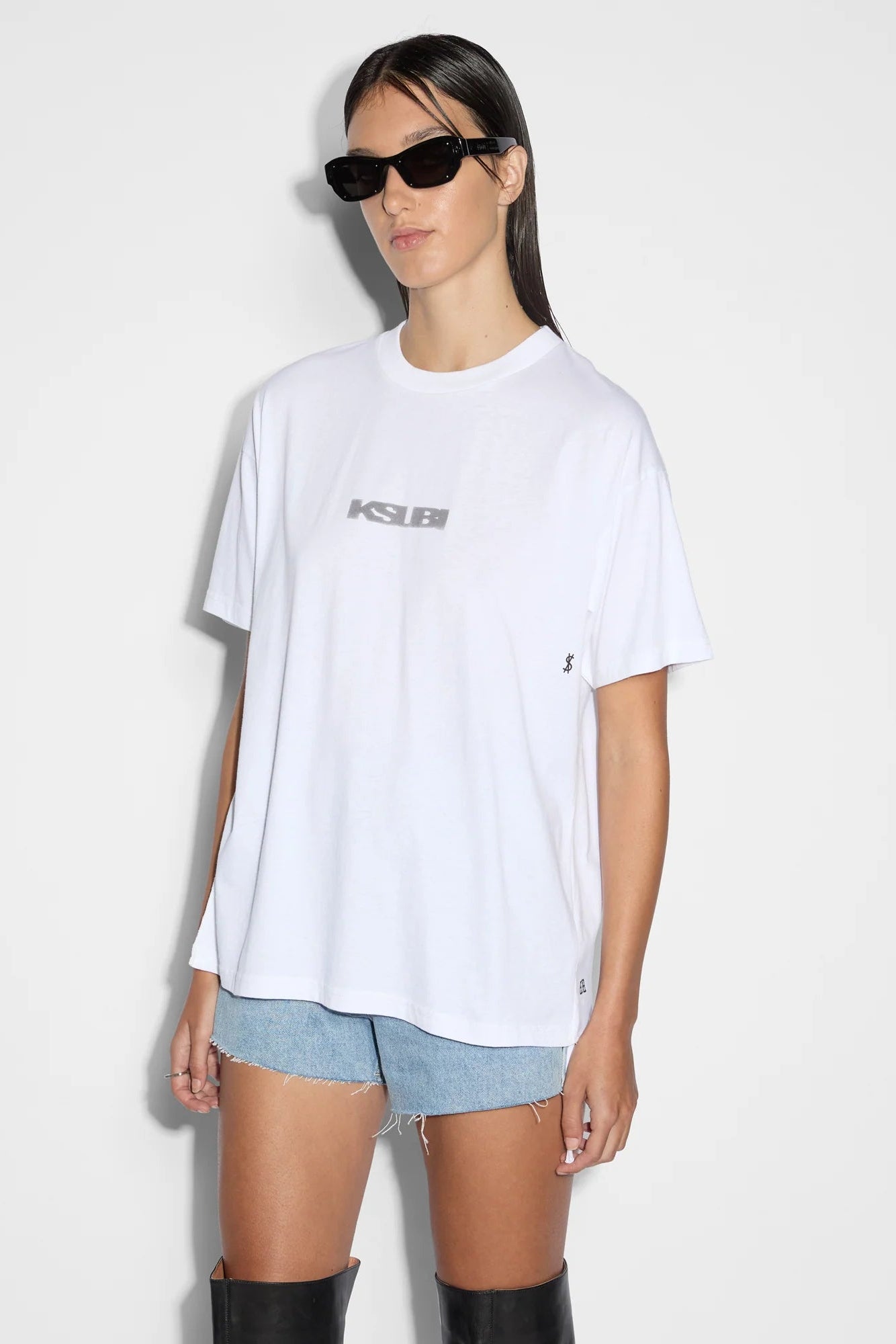 KSUBI SOTT OG SS TEE - SLICED WHITE - THE VOGUE STORE