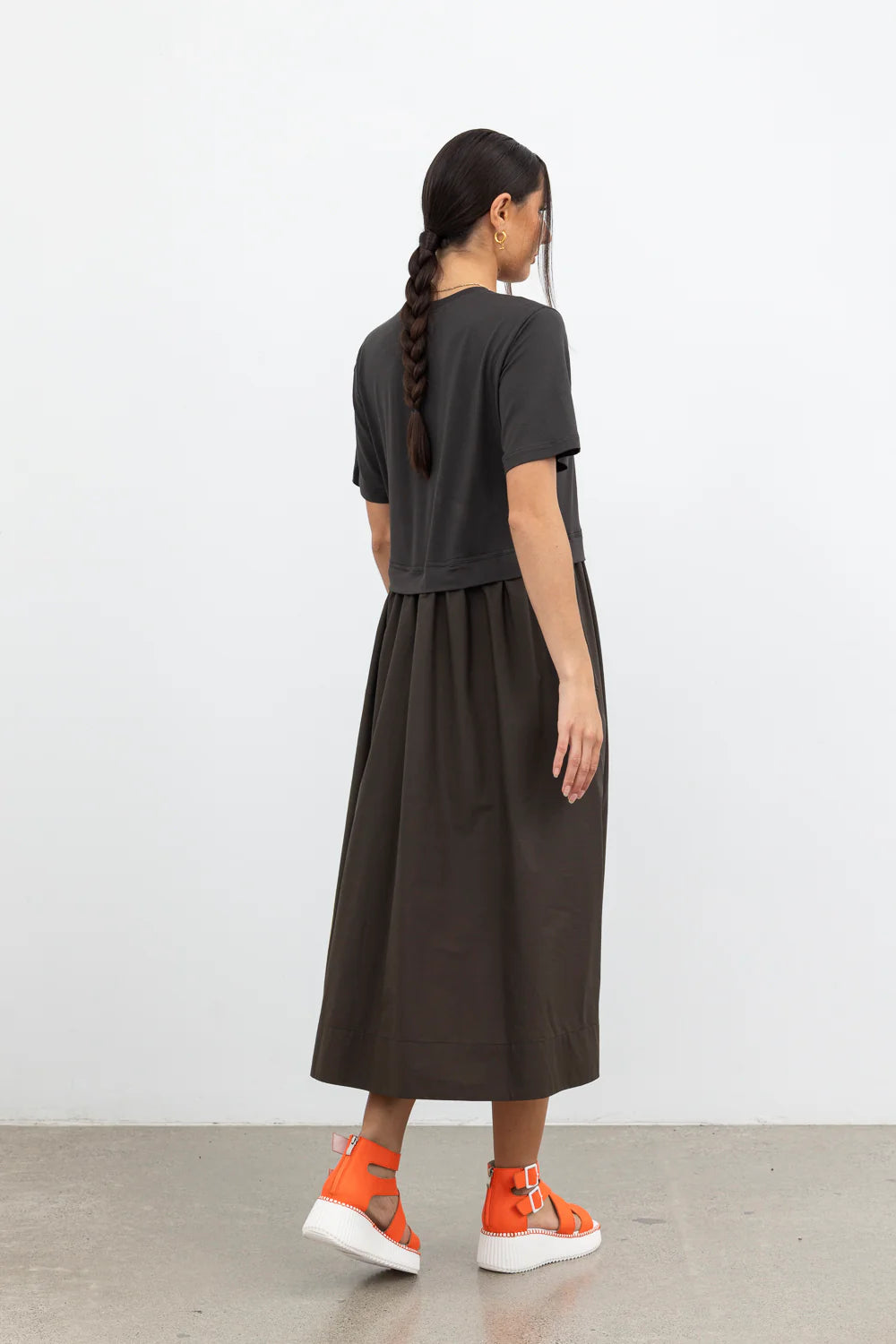 STYLE XLAB THAT WAY DRESS - OLIVE - THE VOGUE STORE