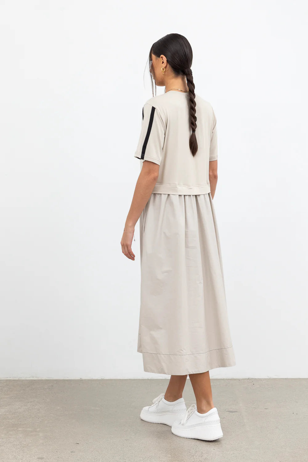 STYLE X LAB THAT WAY DRESS - IVORY - THE VOGUE STORE