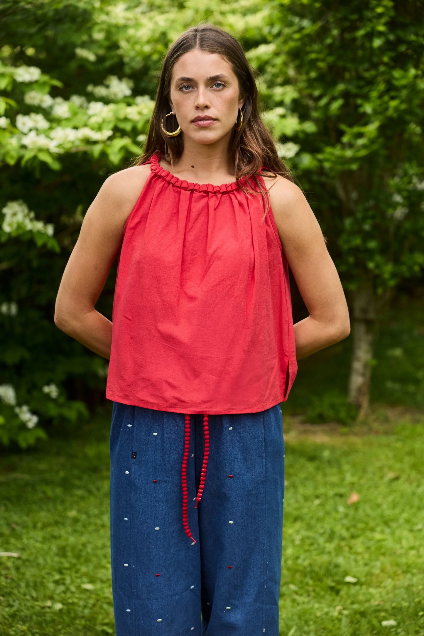 THING THING KNOTTY TOP - HOT SAUCE - THE VOGUE STORE