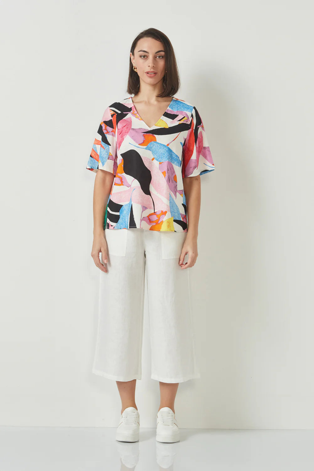 VERGE TANGO TOP - PRINT - THE VOGUE STORE