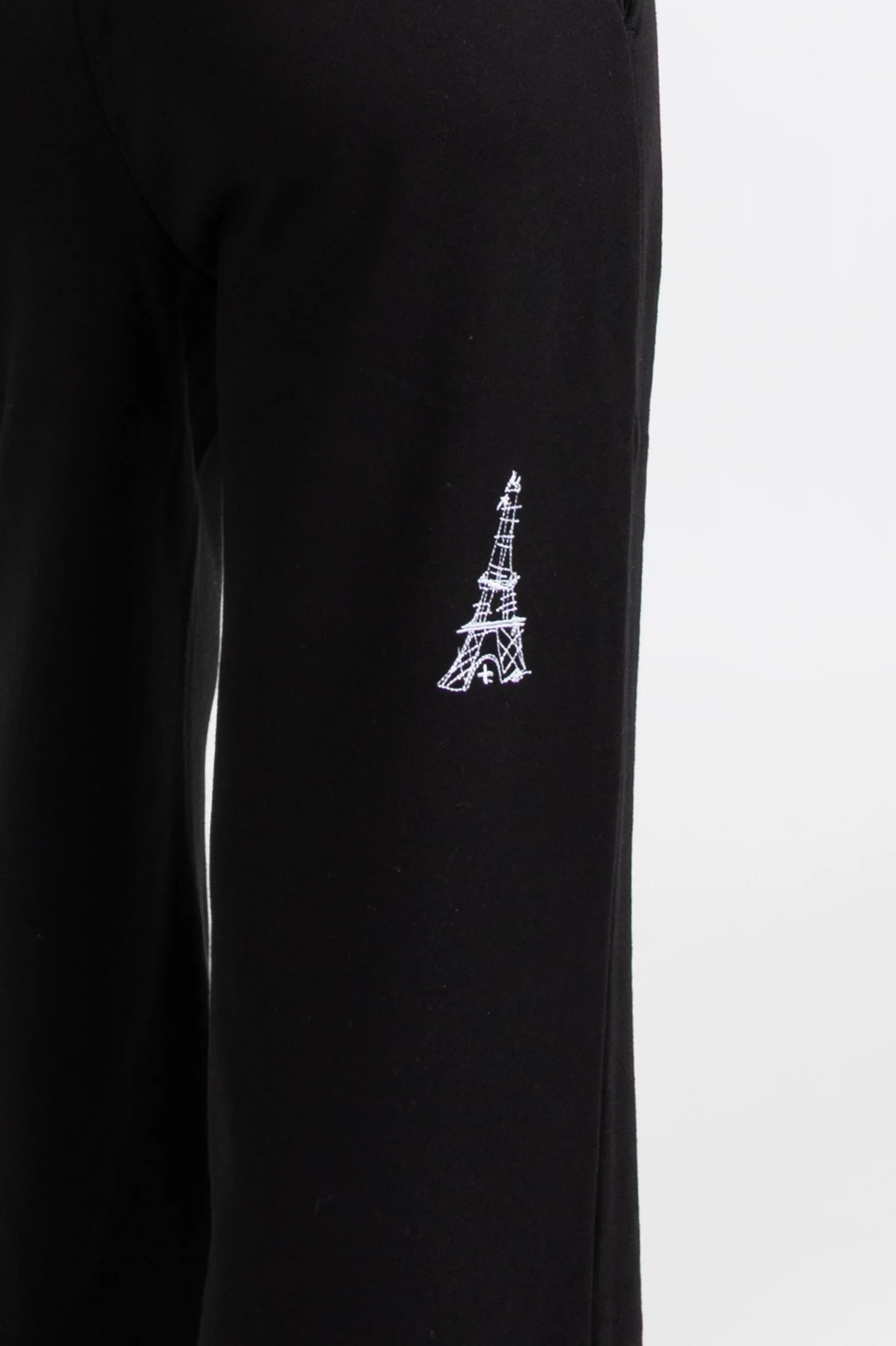 FEDERATION TOKYO TRACKIE NOT PARIS - BLACK - THE VOGUE STORE