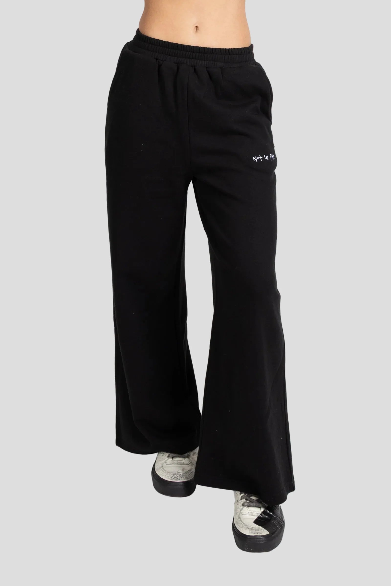 FEDERATION TOKYO TRACKIE NOT PARIS - BLACK - THE VOGUE STORE