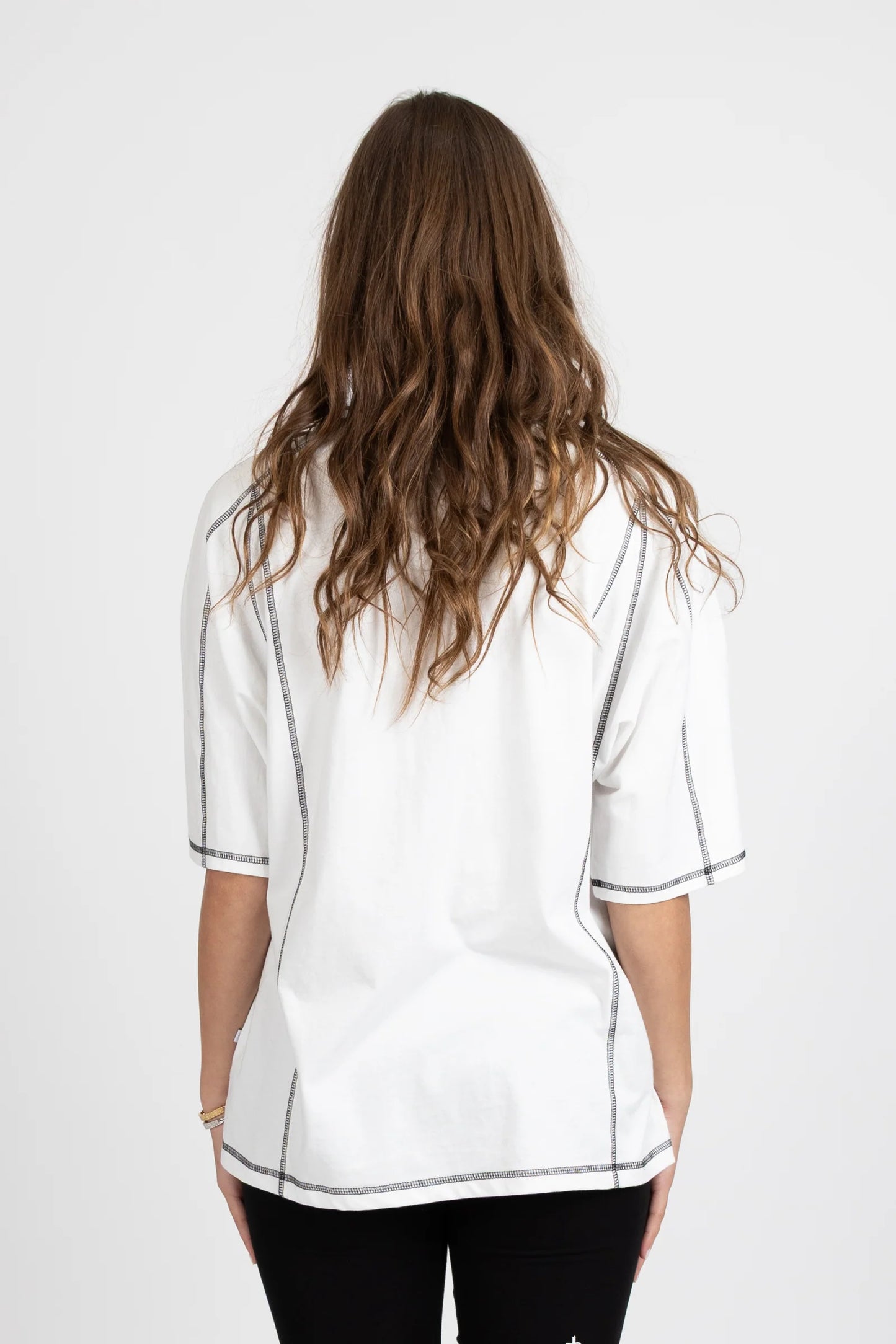 FEDERATION TRAST TEE LOGO - WHITE - THE VOGUE STORE