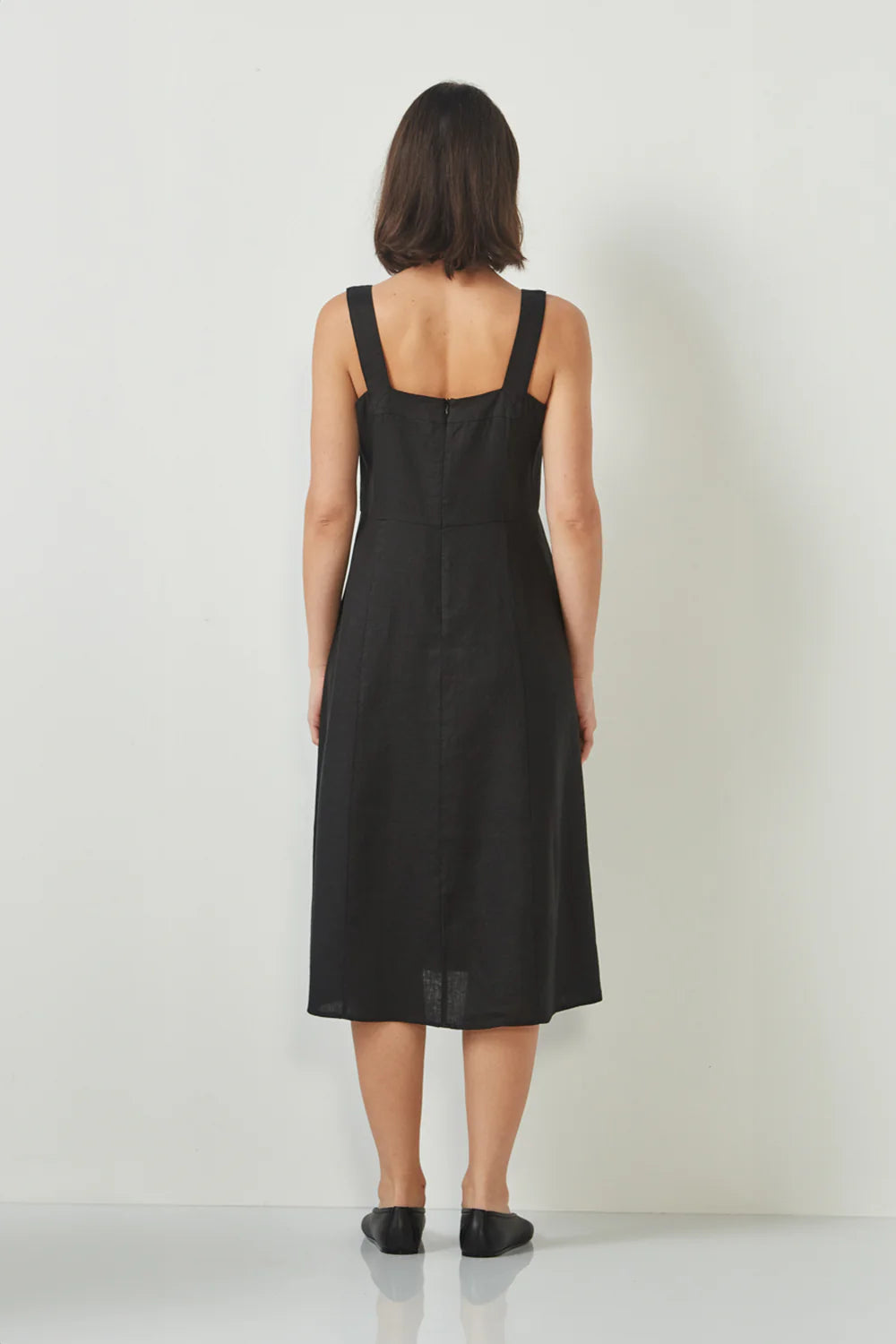 VERGE VIVIAN DRESS - BLACK - THE VOGUE STORE