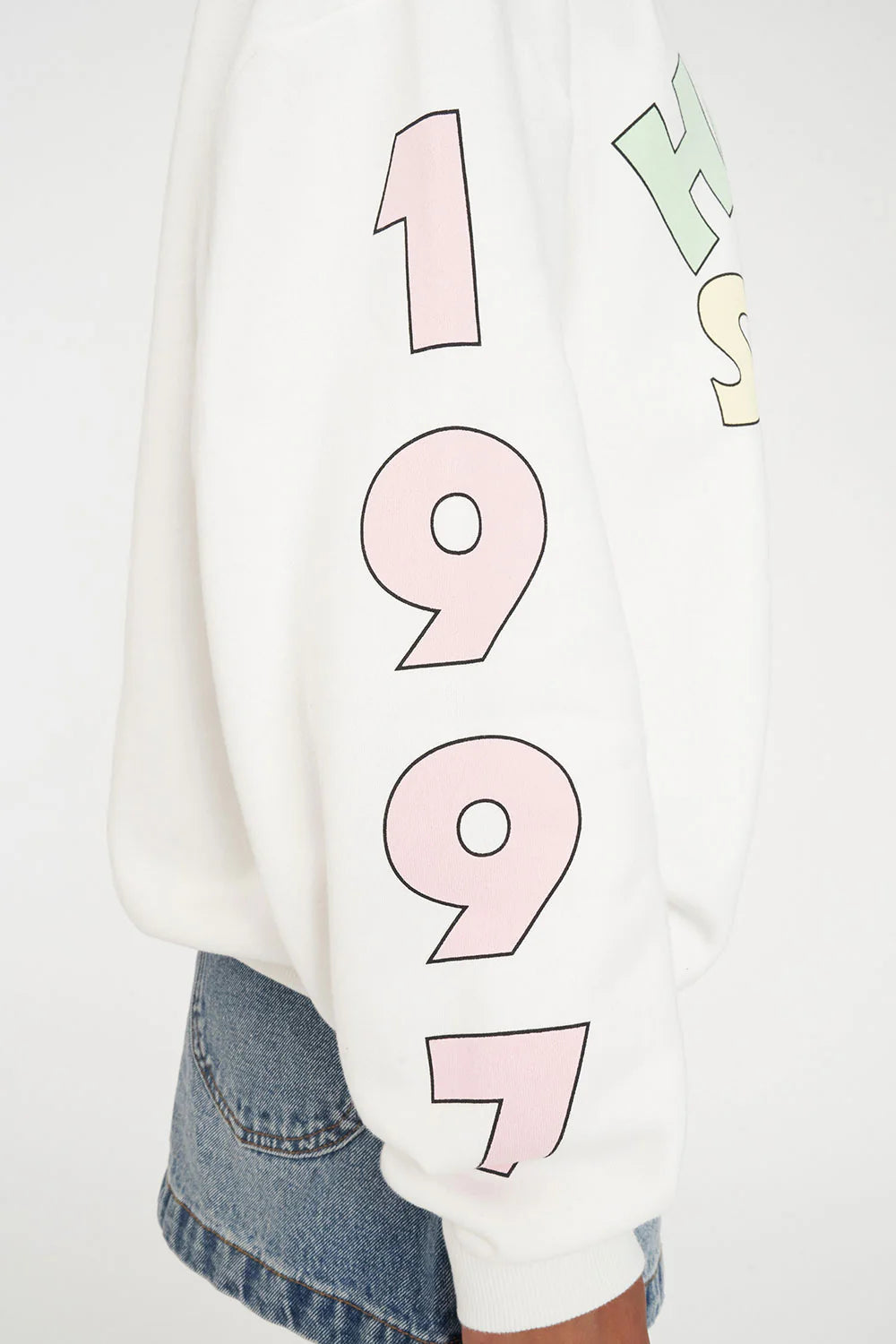 HUFFER RELAX CREW/CHROMA - CHALK - THE VOGUE STORE