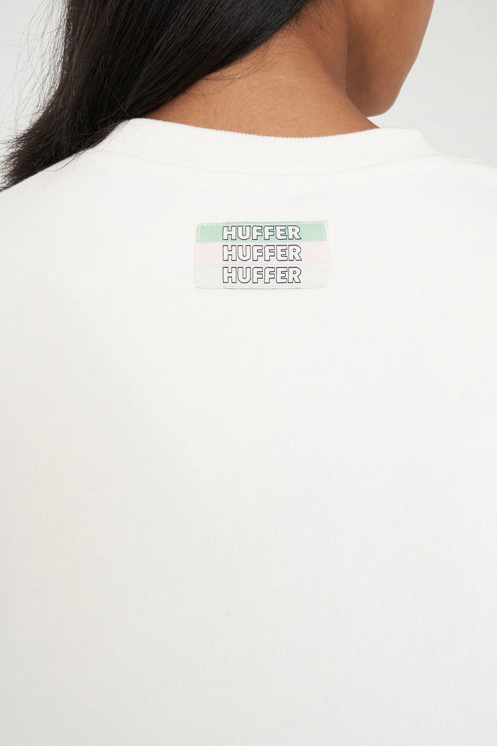 HUFFER RELAX CREW/CHROMA - CHALK - THE VOGUE STORE