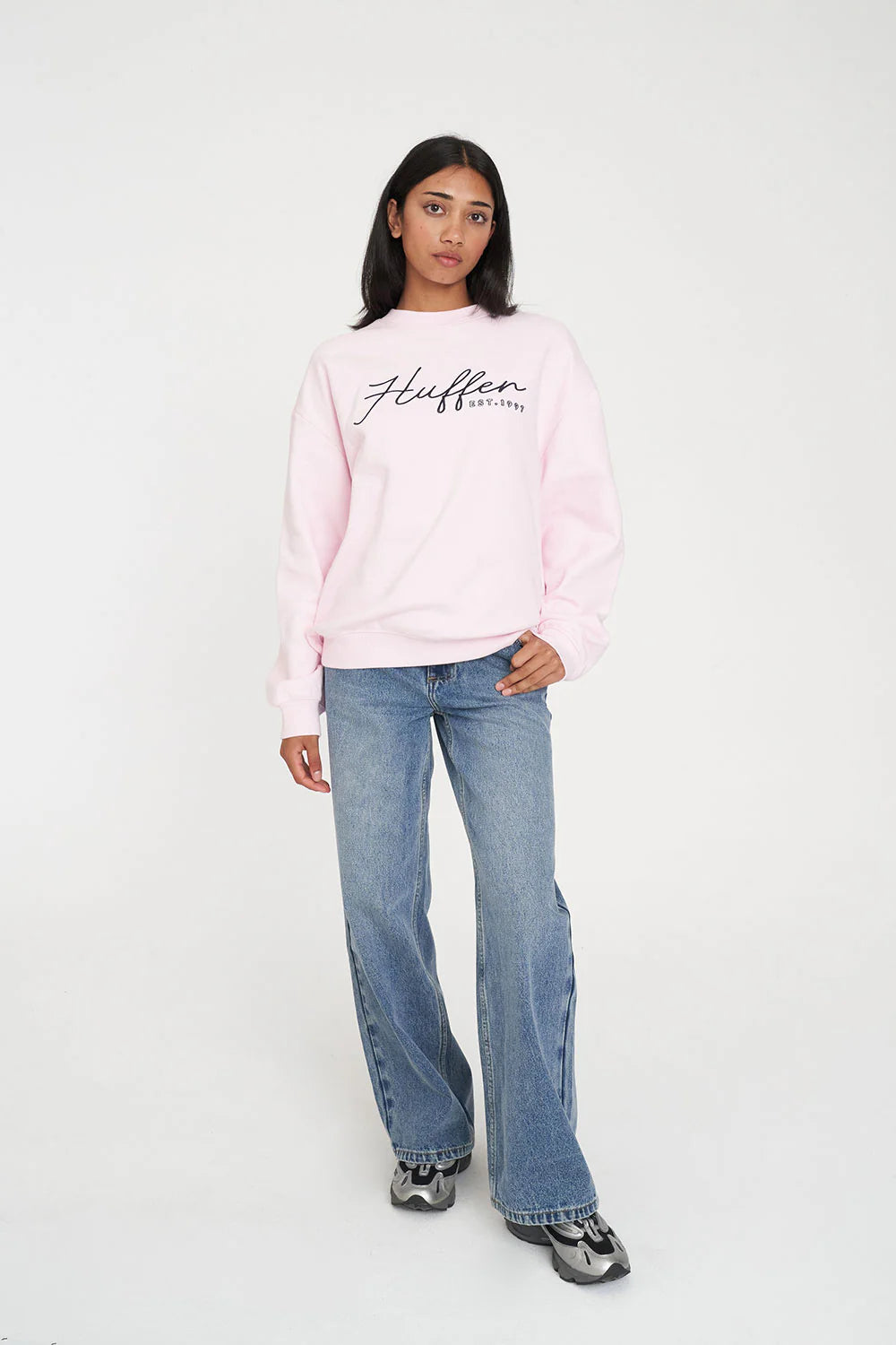 HUFFER RELAX CREW 350/BROOKLYN - PETAL - THE VOGUE STORE