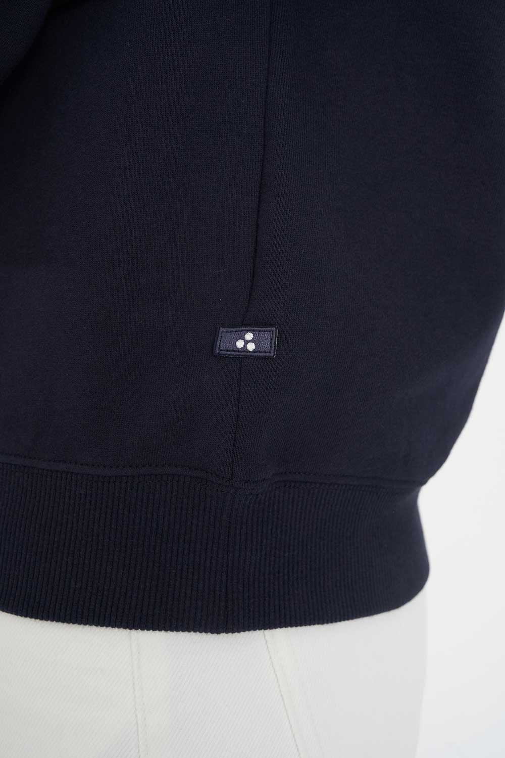HUFFER RUGBY FLEECE JERSEY/3BALL - NAVY - THE VOGUE STORE