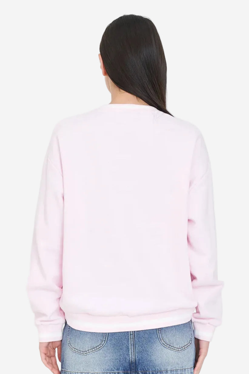 HUFFER SLOUCH CREW 350/FLOW - PRETTY PINK - THE VOGUE STORE