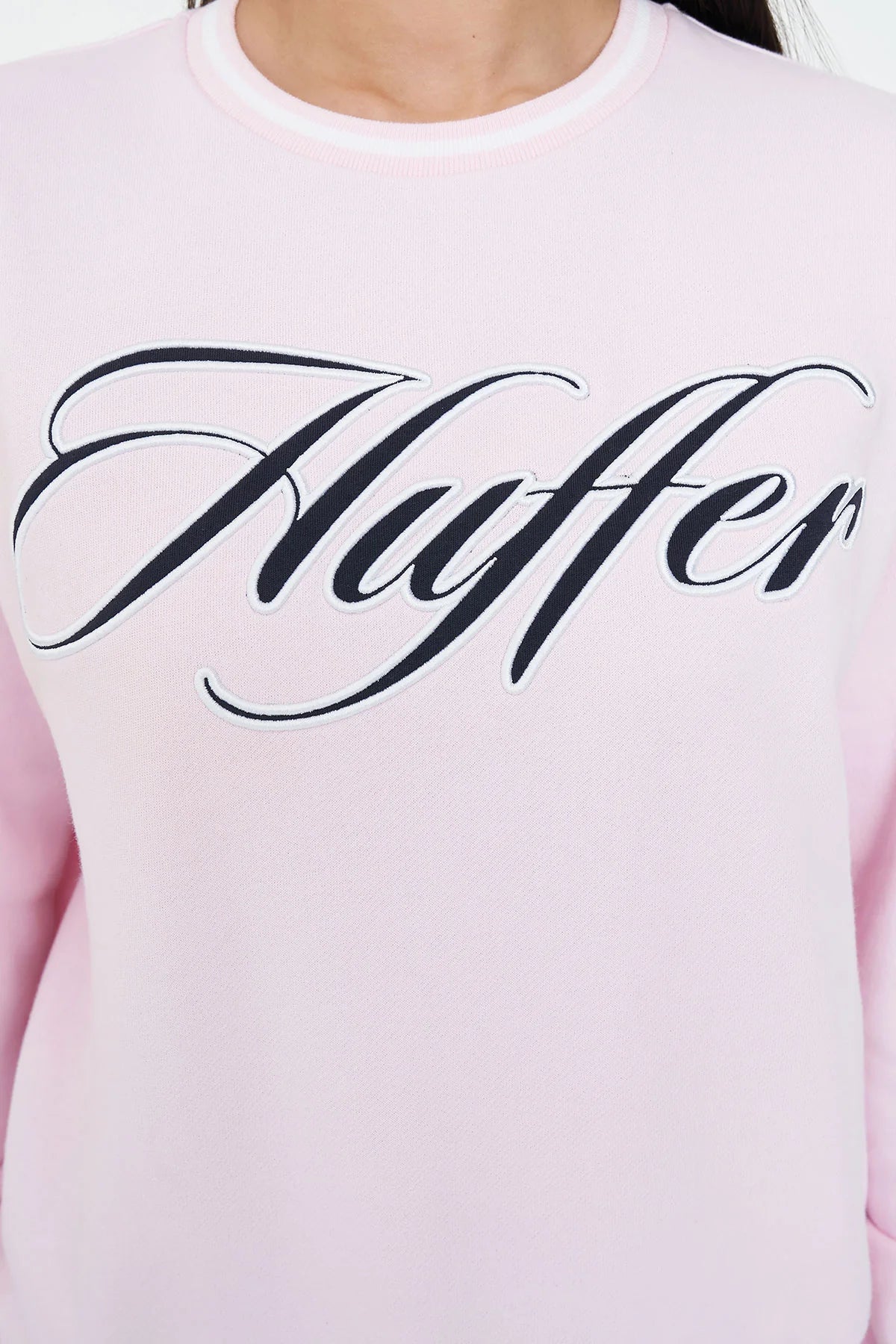 HUFFER SLOUCH CREW 350/FLOW - PRETTY PINK - THE VOGUE STORE