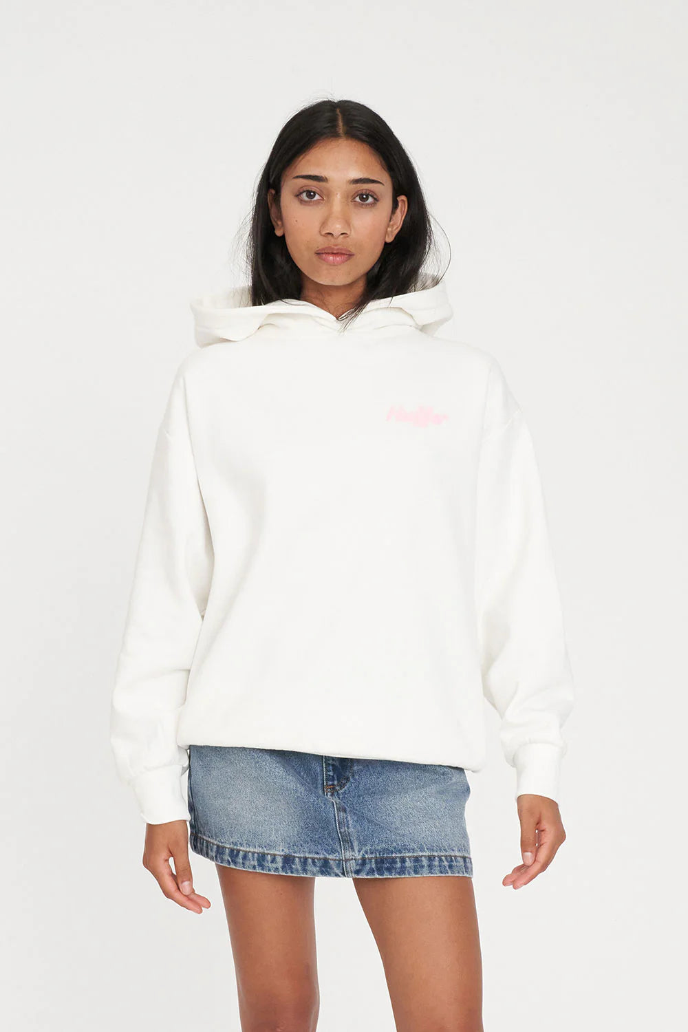 HUFFER WEEKEND HOOD/TRIO - CHALK - THE VOGUE STORE