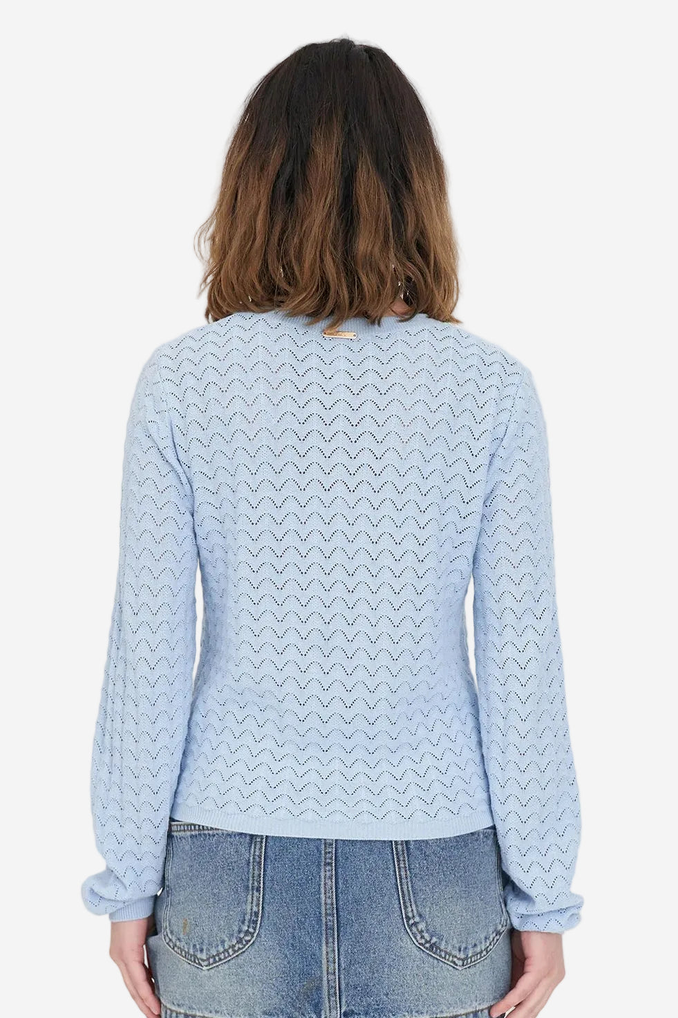 HUFFER ZIGGY CRUISE LS TOP - BAY BLUE - THE VOGUE STORE