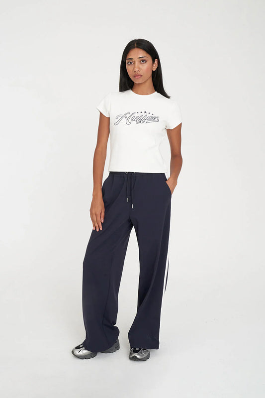 HUFFER SIGNATURE TRACKPANT - NAVY - THE VOGUE STORE
