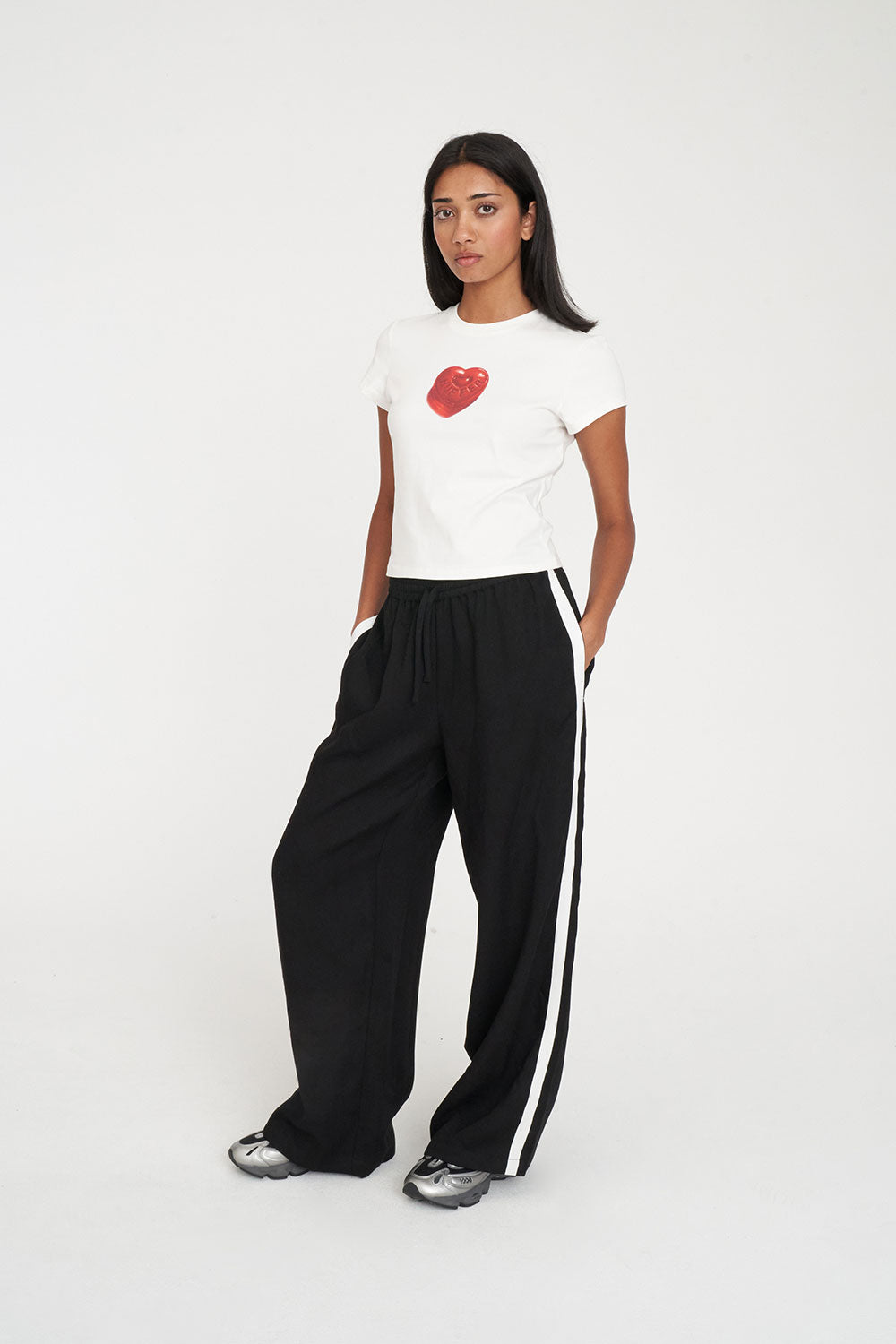 HUFFER OFF DUTY PANT - BLACK - THE VOGUE STORE