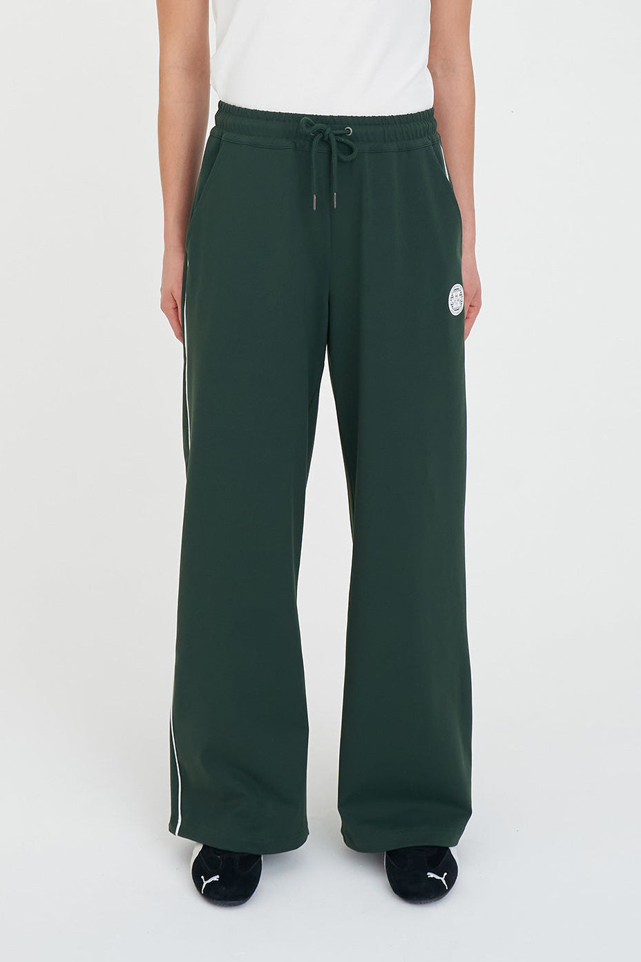 HUFFER HAILEY TRACKPANT - EVERGREEN - THE VOGUE STORE
