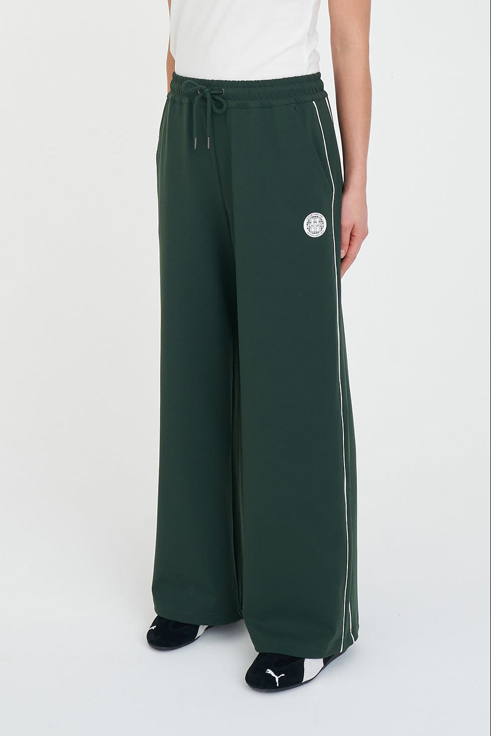 HUFFER HAILEY TRACKPANT - EVERGREEN - THE VOGUE STORE