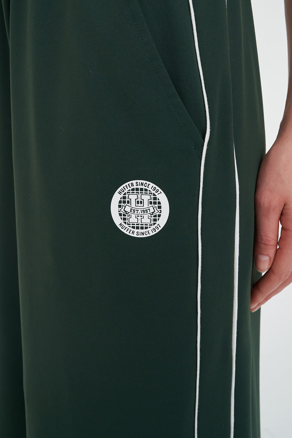 HUFFER HAILEY TRACKPANT - EVERGREEN - THE VOGUE STORE