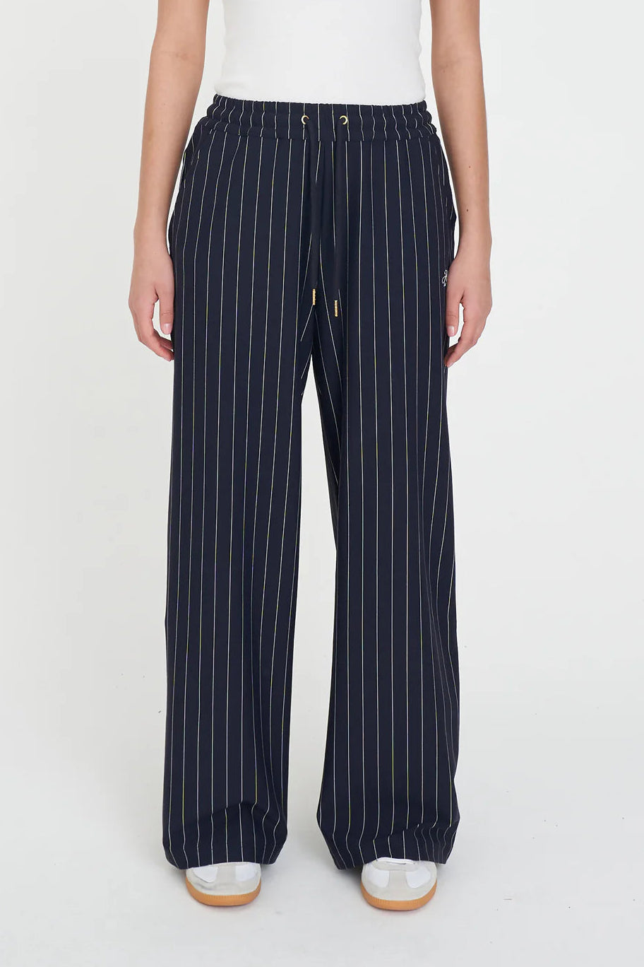 HUFFER HAILEY TRACKPANT - NAVY - THE VOGUE STORE