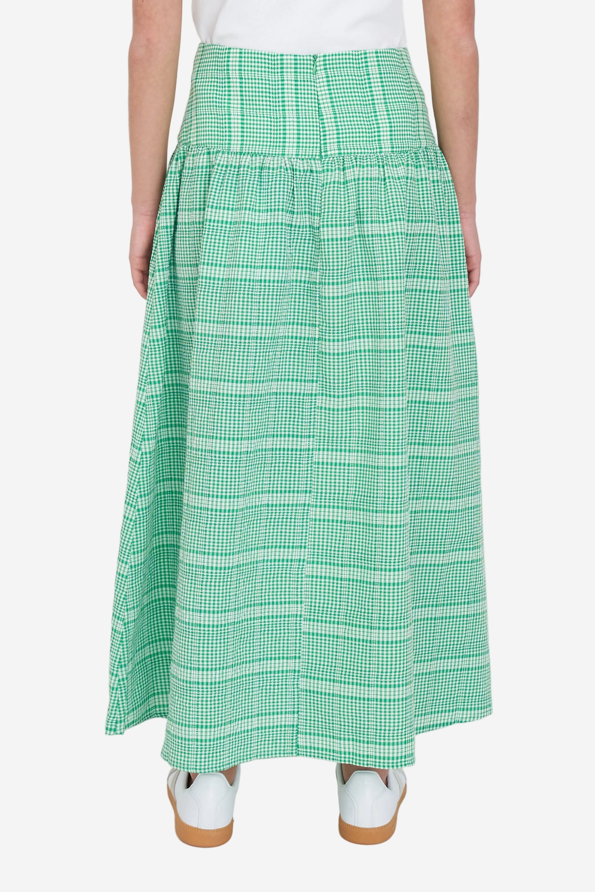 HUFFER ASHTON SKIRT - MEADOW PLAID - THE VOGUE STORE