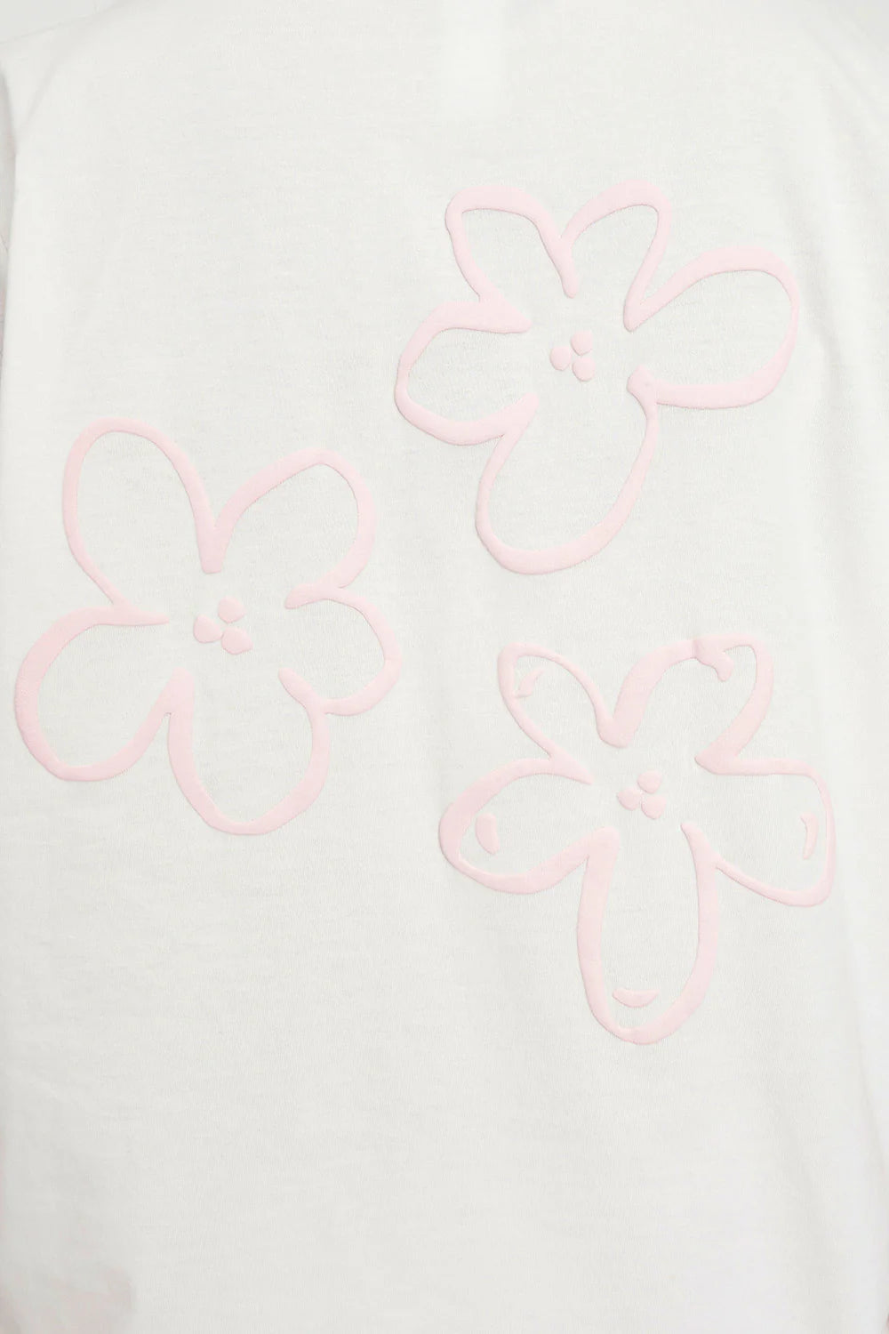 HUFFER CLASSIC TEE 170/DAISY CHAIN - CHALK - THE VOGUE STORE