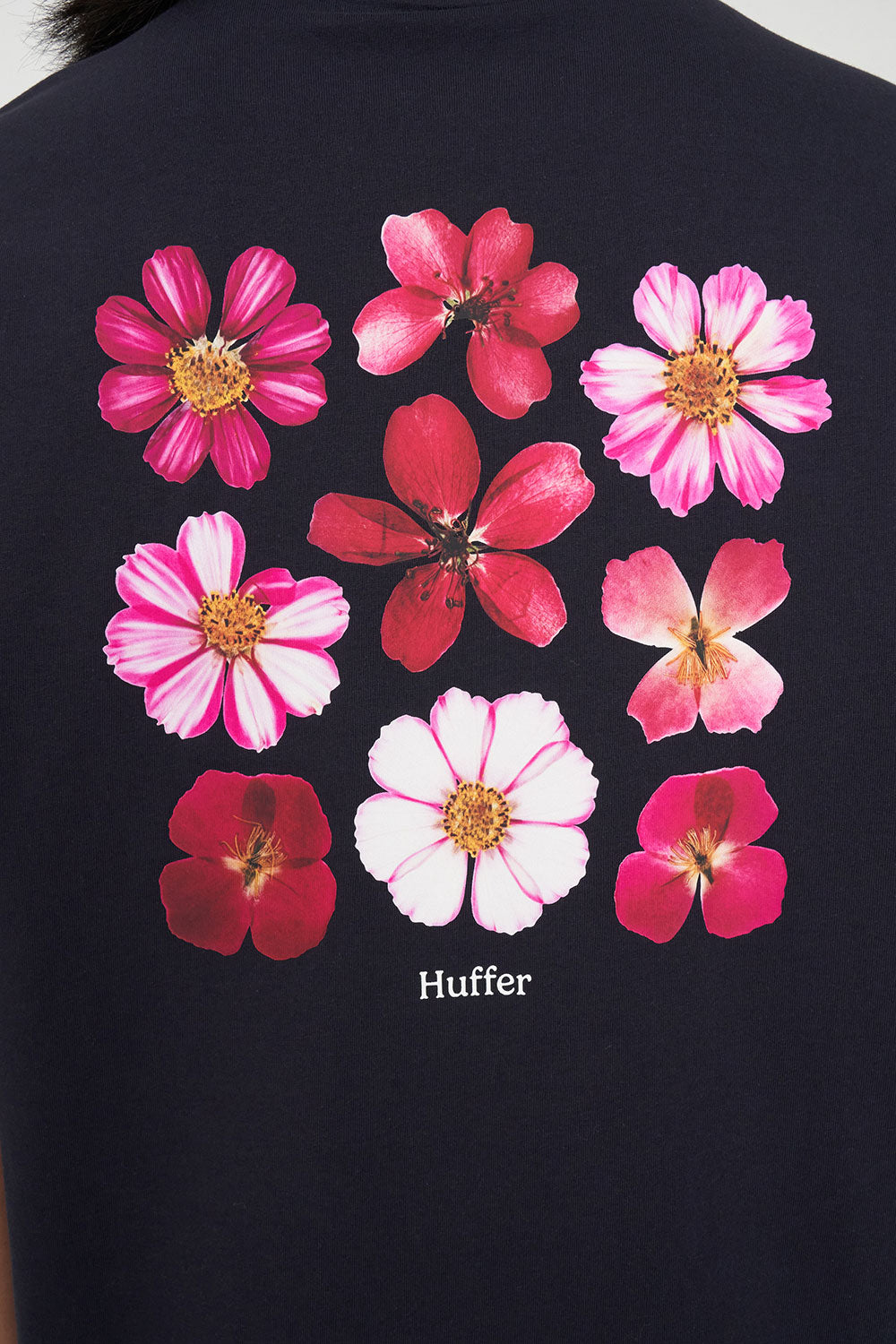 HUFFER RELAX TEE 190/ORCHARD - NAVY - THE VOGUE STORE