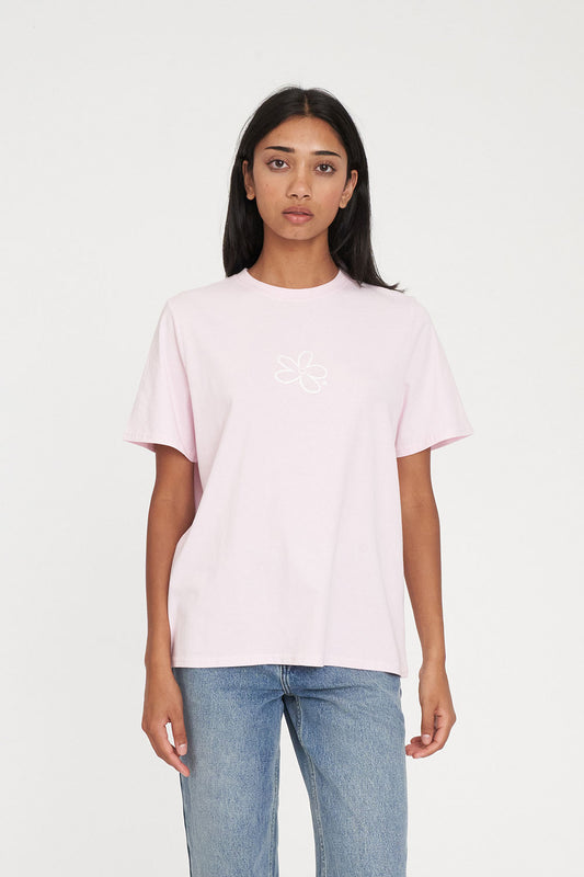 HUFFER CLASSIC TEE 170/NU-BOMBE - PETAL - THE VOGUE STORE