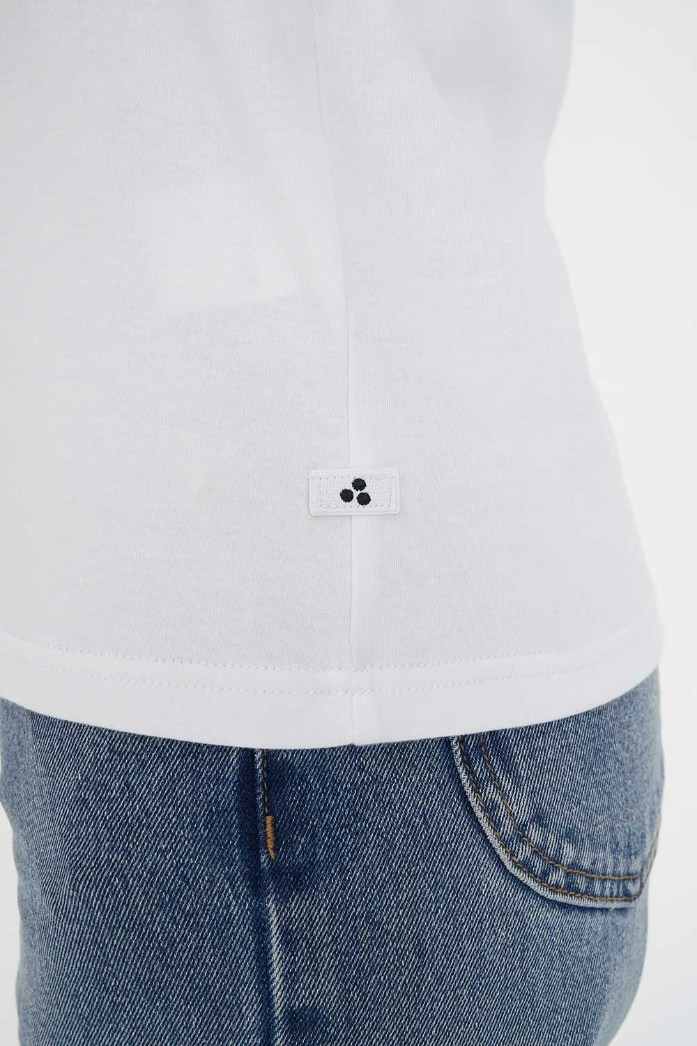 HUFFER CLASSIC EVERYDAY TEE /3BALL - WHITE - THE VOGUE STORE