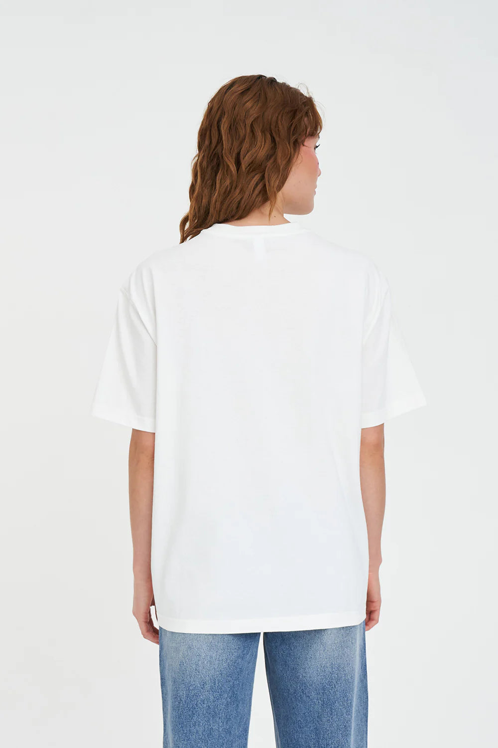 HUFFER RELAX TEE 220/RADIANT - CHALK - THE VOGUE STORE