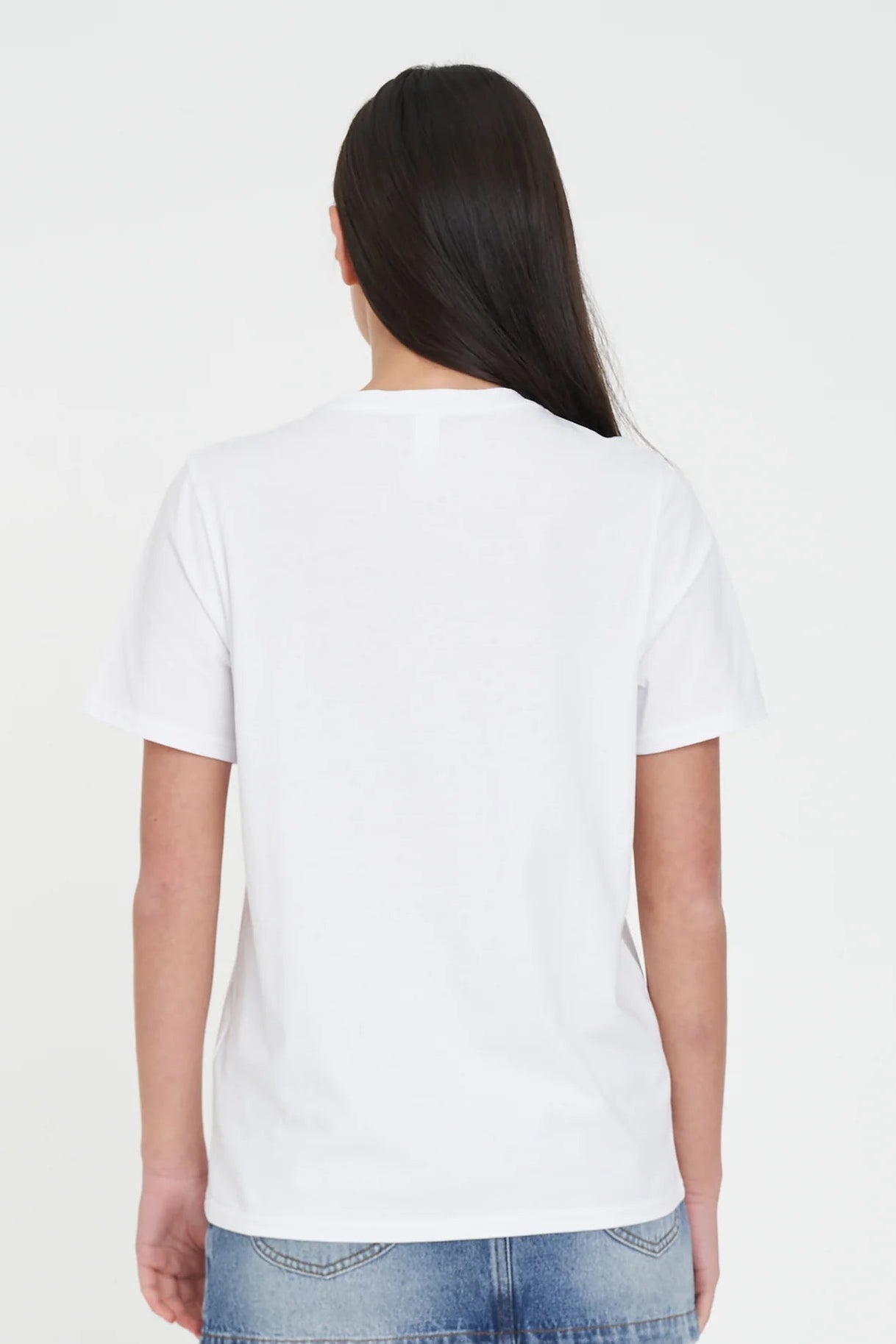 HUFFER CLASSIC TEE 170/FLOWER MARKET - WHITE - THE VOGUE STORE