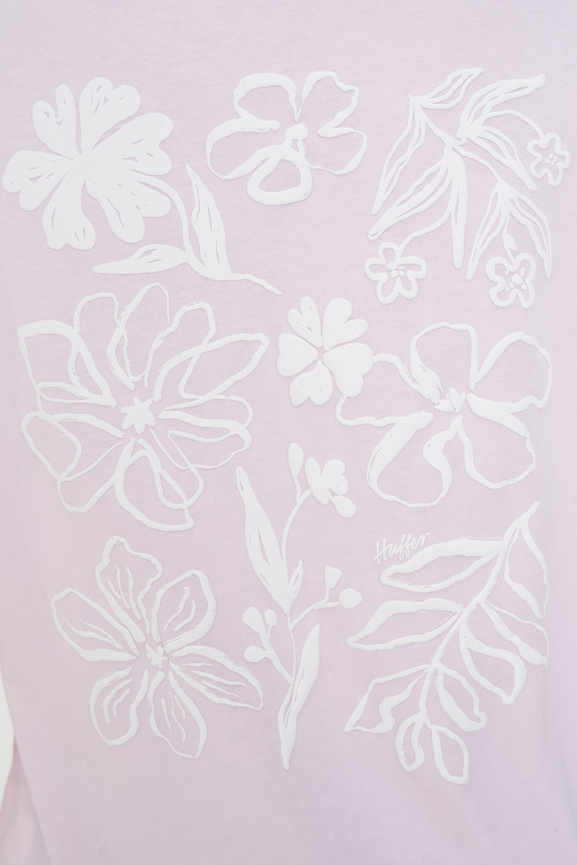 HUFFER CLASSIC TEE 170/DAZY - PRETTY PINK - THE VOGUE STORE