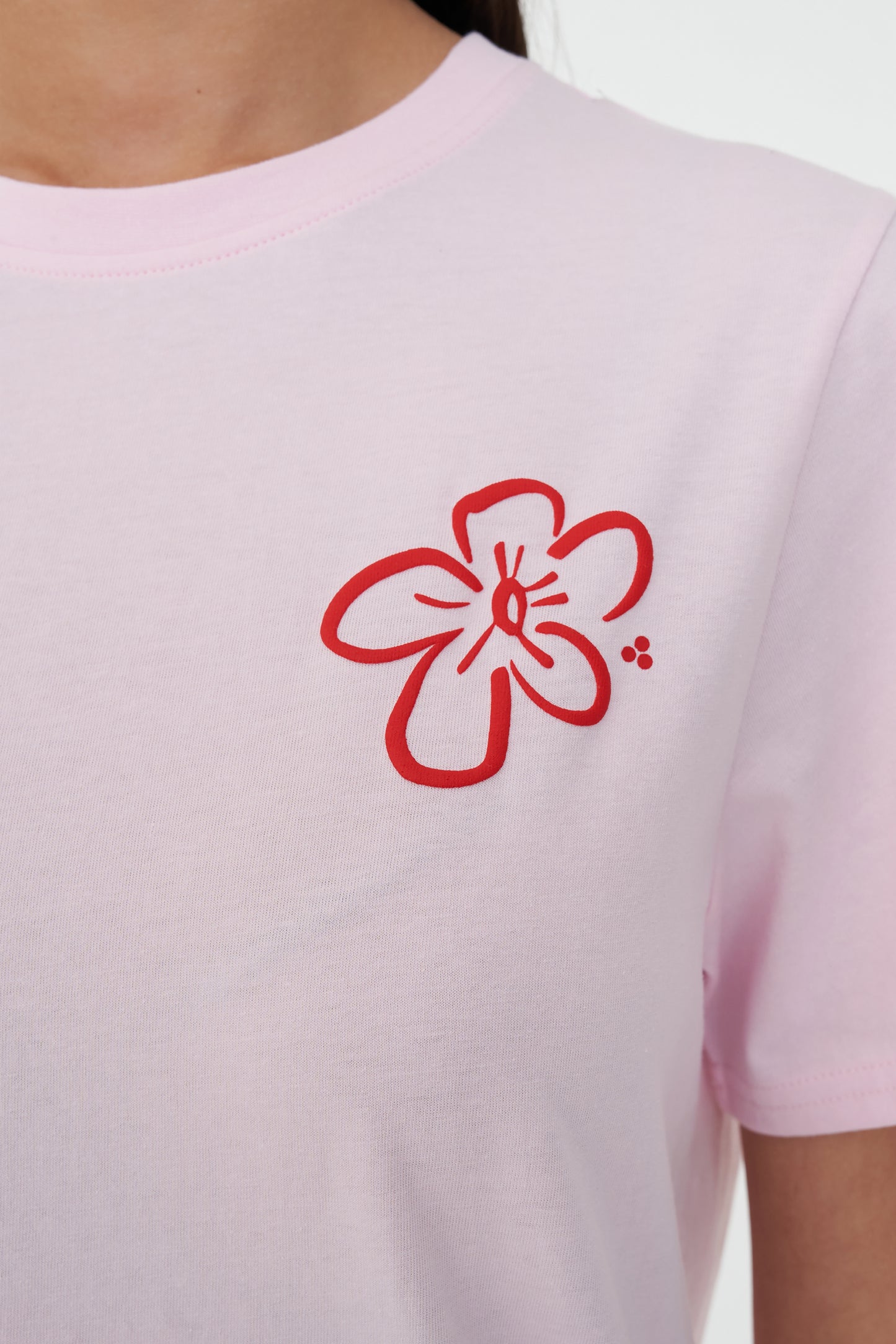 HUFFER CLASSIC TEE 170/FLEUR - PRETTY PINK - THE VOGUE STORE