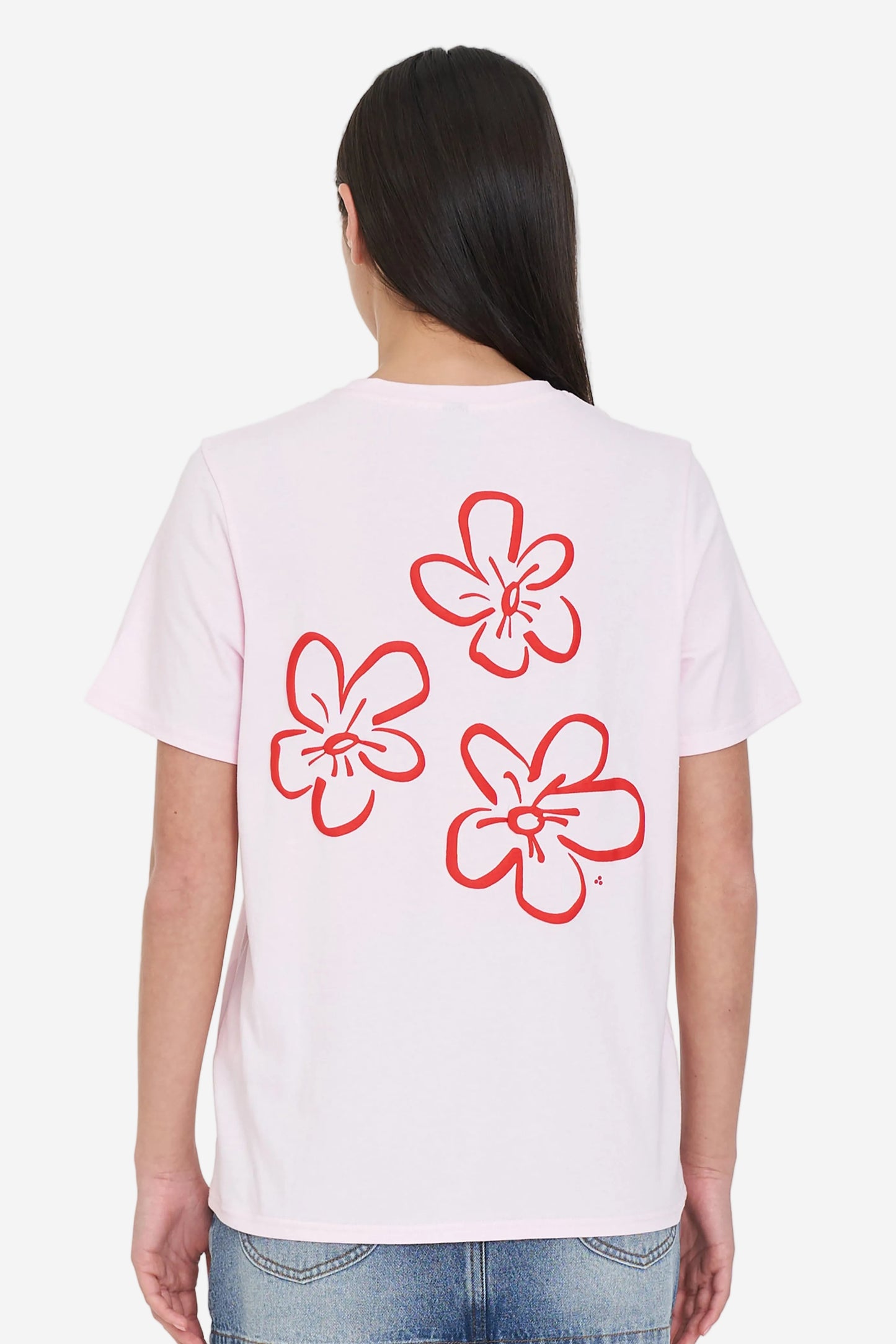 HUFFER CLASSIC TEE 170/FLEUR - PRETTY PINK - THE VOGUE STORE