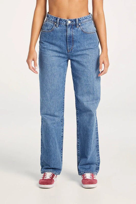 WRANGLER HI BELLA BAGGY - BLUE ETERNITY - THE VOGUE STORE